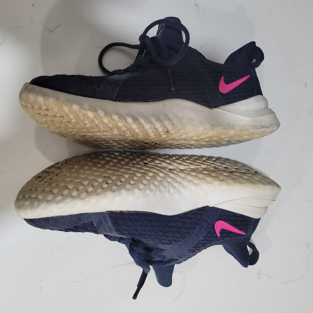 Woman's Nike Blue and Pink Rival Running Shoes Size 5.5 - Picture 6 of 13
